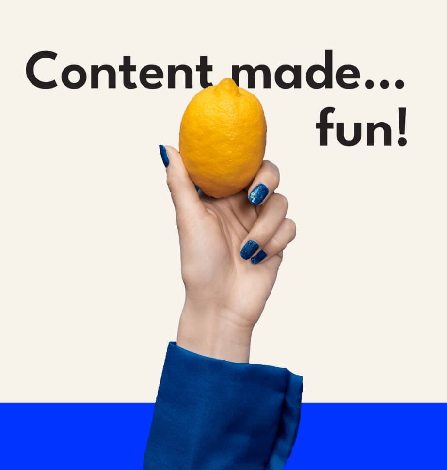 Instagram post example for CoHo by Chukster, featuring a collage, large color block, and elements of CoHo’s brand identity.